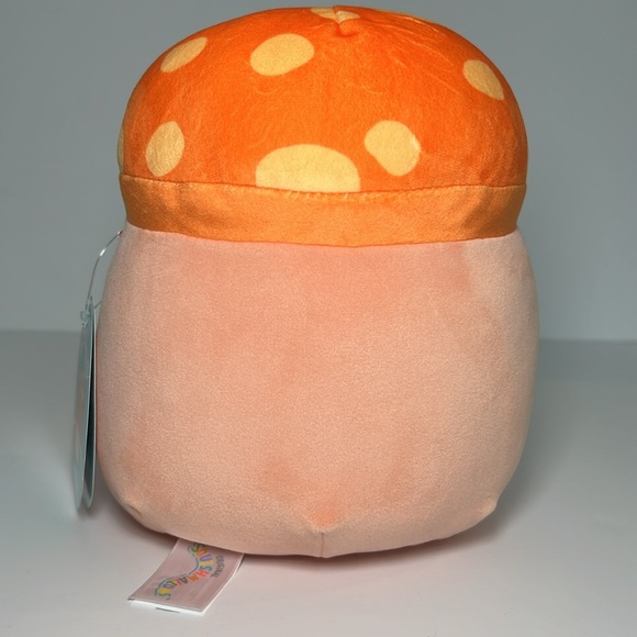 FLAWED Squishmallows Alba the Mushroom Stuffed Plush 8" - Picture 5 of 6